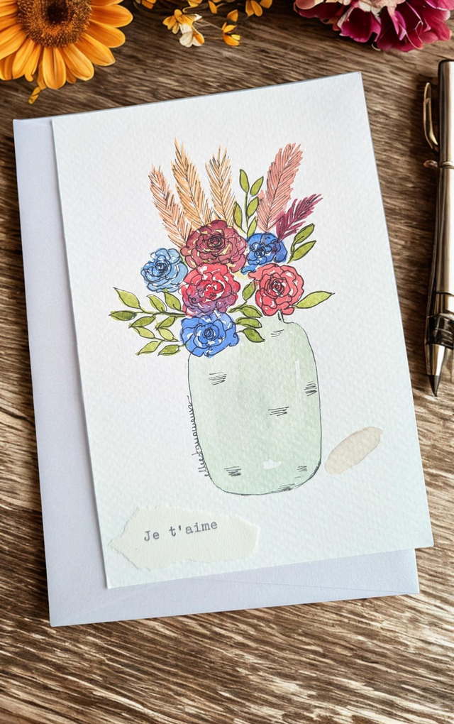 Carte postale - Je t'aime