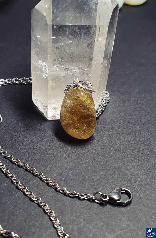 Collier en citrine