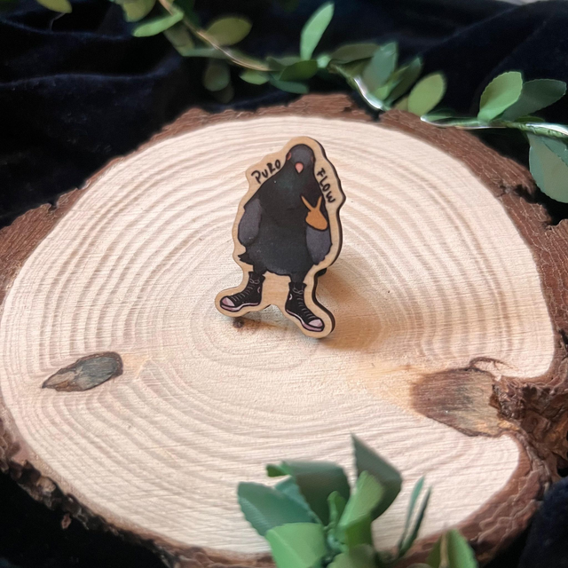 Pin animal - paloma puro flow