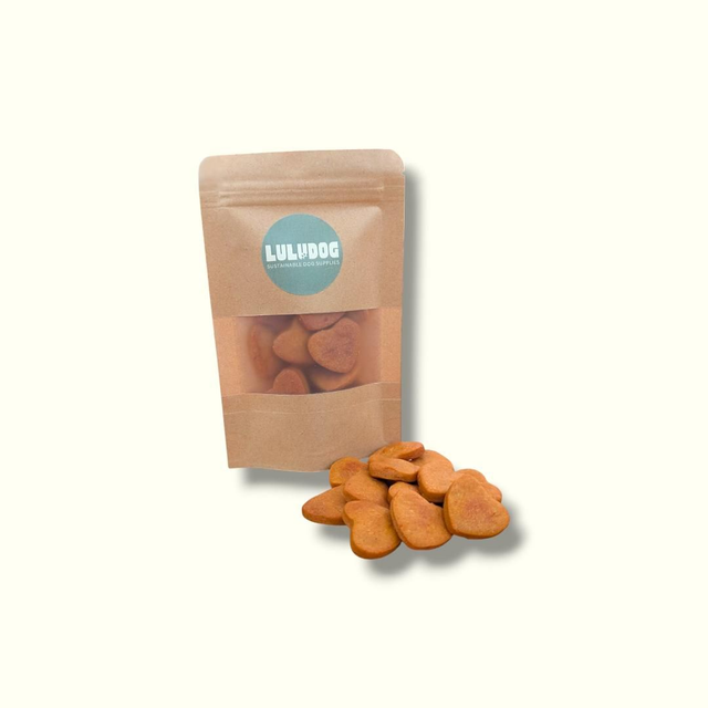 Mini Grain-free Chickpea and Carrot Dog Treats 