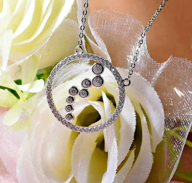 Beautiful Design AA CZ Necklace.