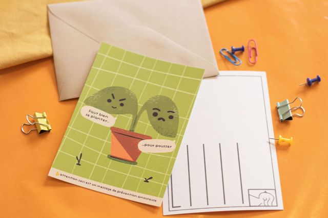 Carte Postale - Bourgeon