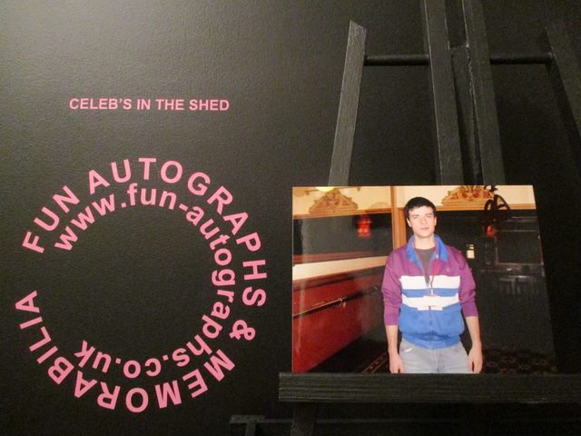 Robert Ellis Authentic Autographed 6x4.5 Our Facing Photograph