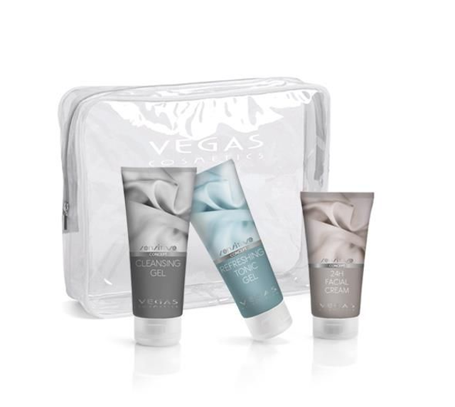 Sensitive Set – milde verzorgingsroutine met gratis toilettas