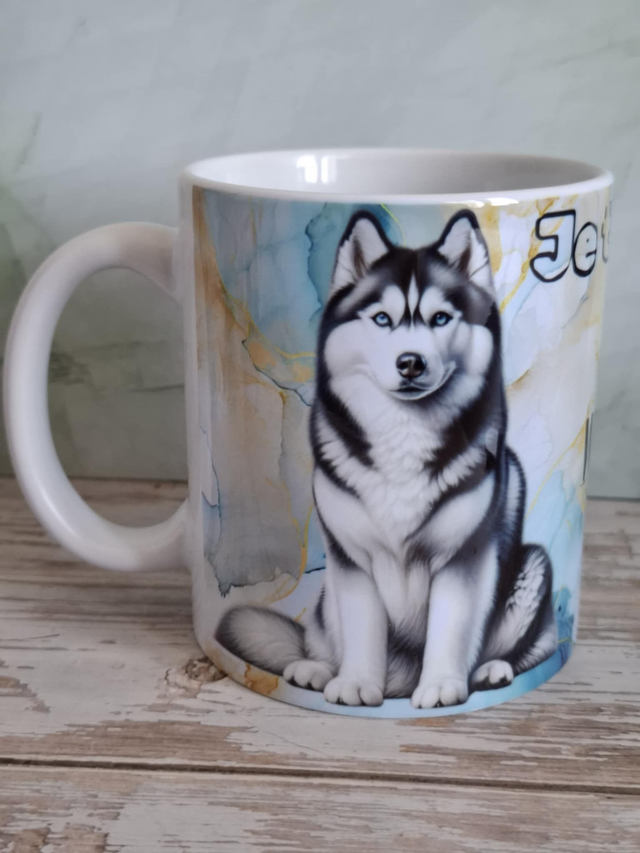 Mug blanc Husky