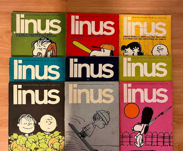 Linus - Anno 1 (Milano Libri, 1965 - 1a ed.) 