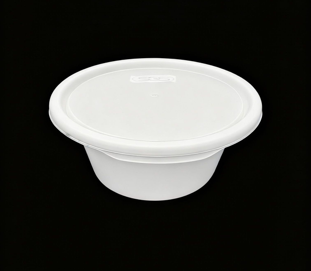 Small 8oz Round Microwave Containers | SGS8oz (450 Sets)
