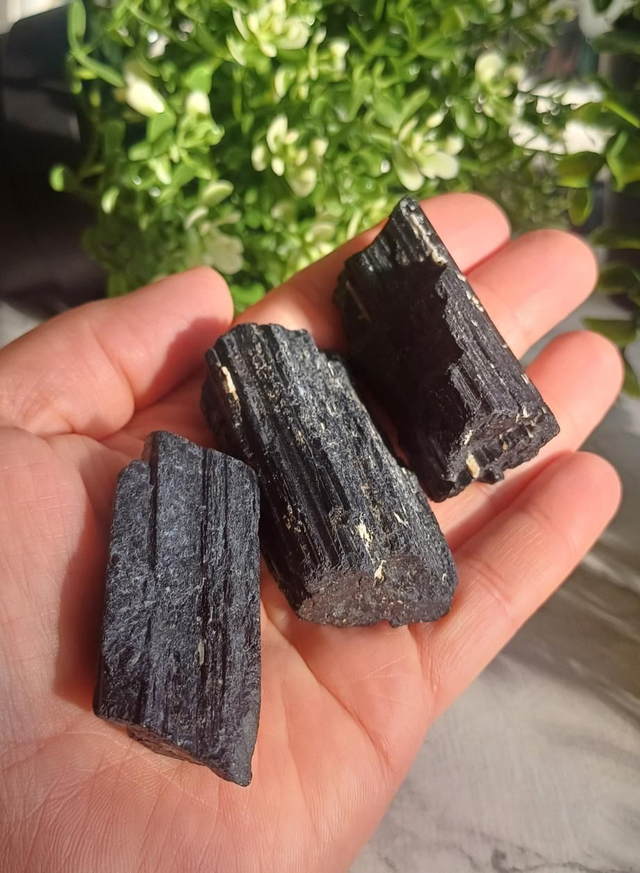 Raw Black Tourmaline