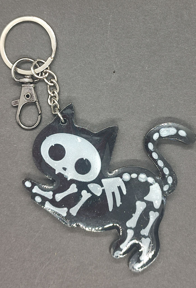 porte clés chat