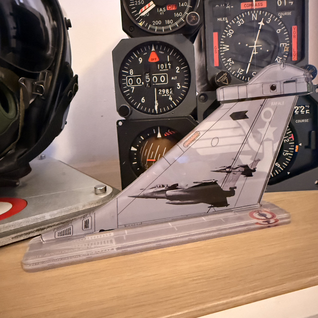 Dérive Rafale Marine en acrylique