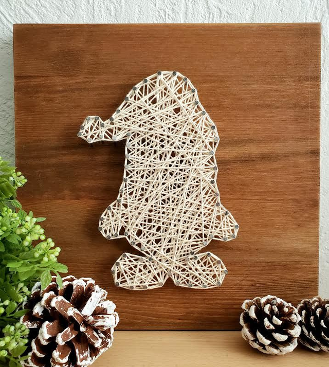 Kit String Art Gnome de Noël