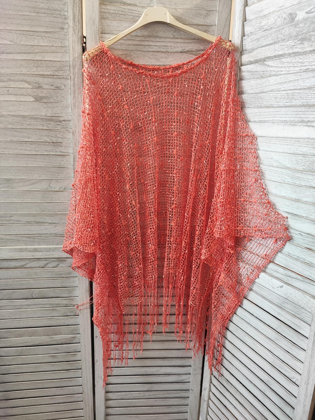 Καφτάνι Δίχτυ Plus Size 