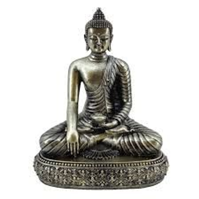 Grauer Buddha,,20cm.