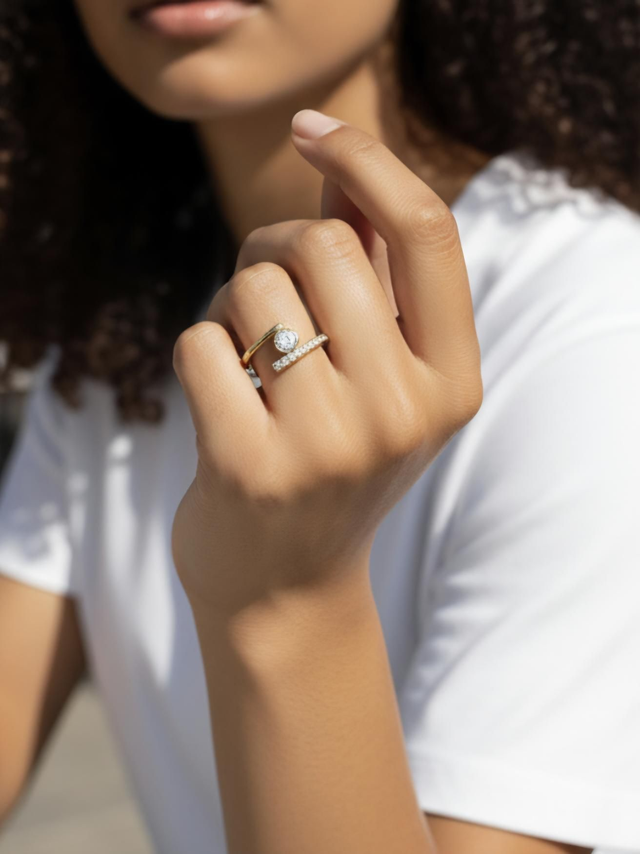 Bague &quot;Pétunia&quot;