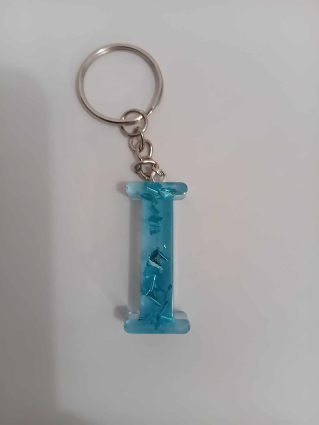 porte clef lettre I