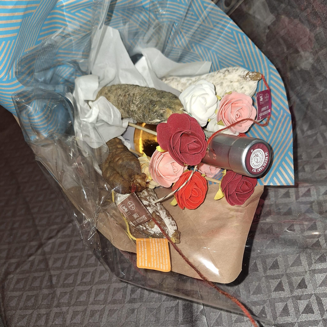 Bouquet de saucissons d'Auvergne (3) GOURMAND rouge IGP