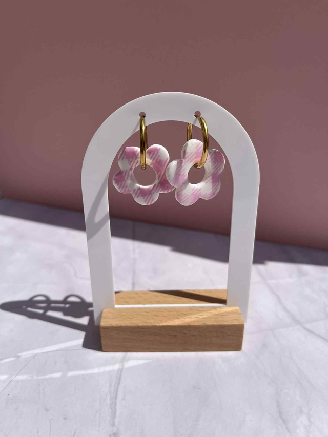 Pampilles vichy rose