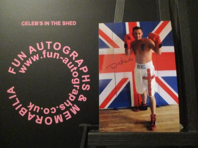 Dickie Sheehan Authentic Autographed 6x4 Our Facing Photograph (A)