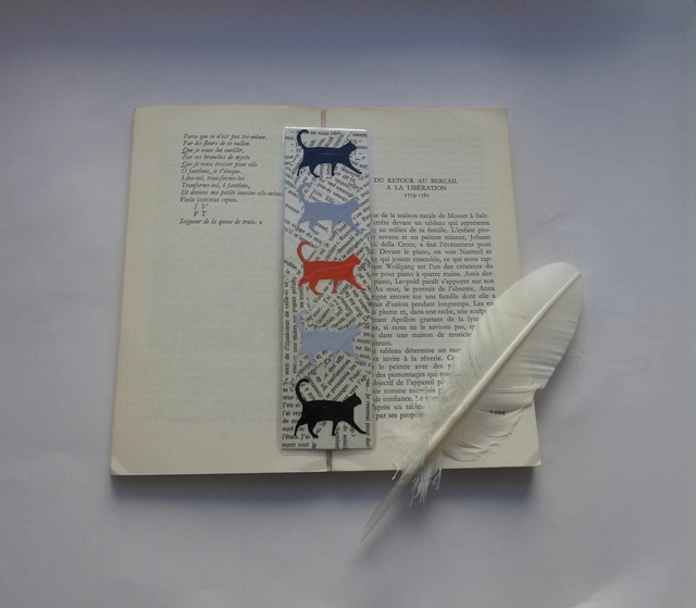 Les chats du marque-page