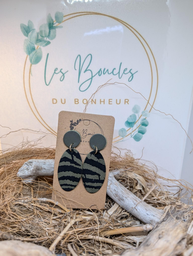 zk3 peau zèbre kaki