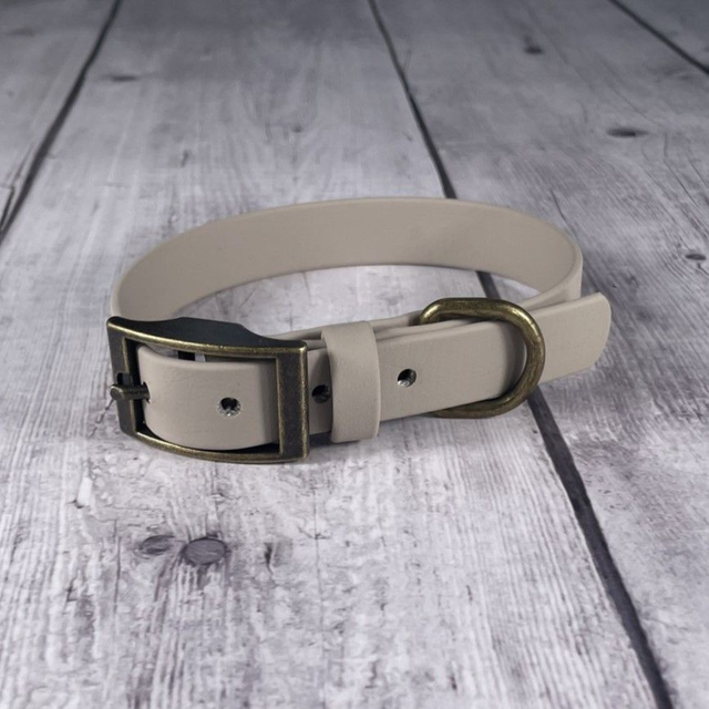 Taupe Waterproof BioThane® Collar