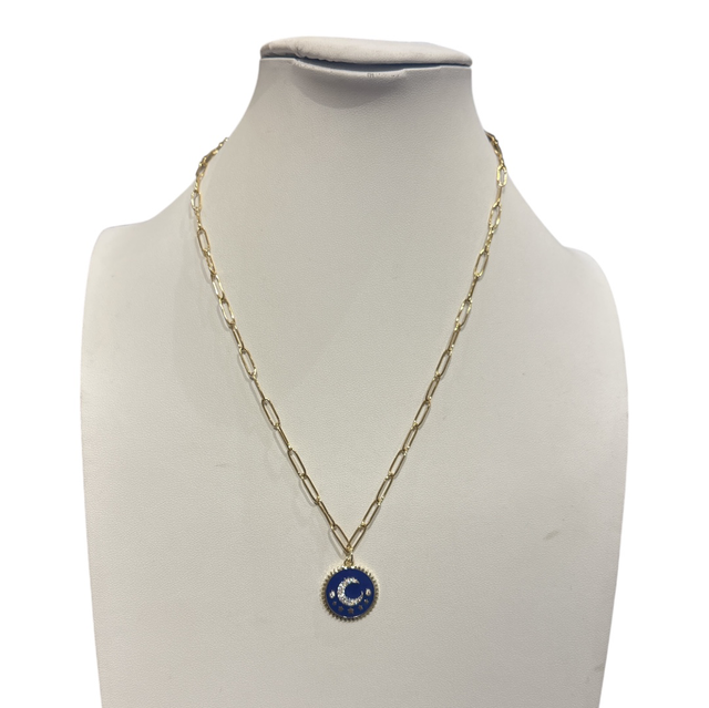 Collana Luna e stelle 25TF-11