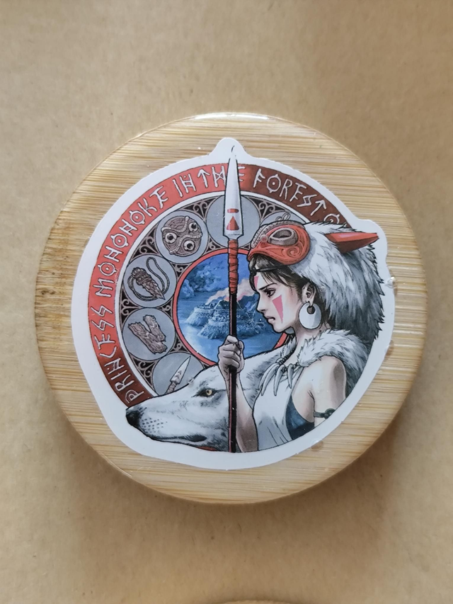 Décapsuleur Princesse Mononoké magnétique frigo