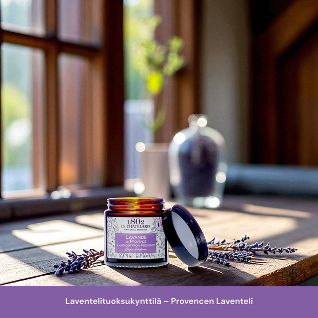 Laventelituoksukynttilä – Provencen Laventeli