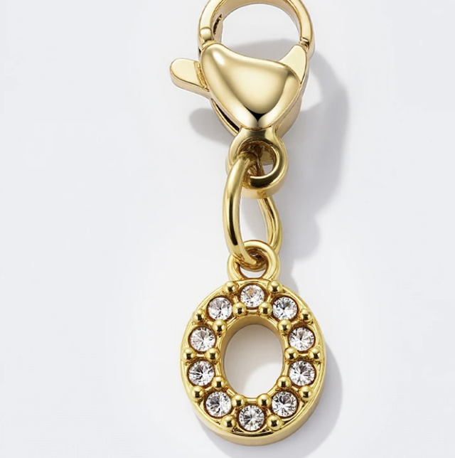 O - Charm lettre 