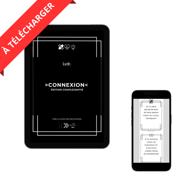 Jeu connexion - Édition amitié/couple (151 questions à télécharger) 