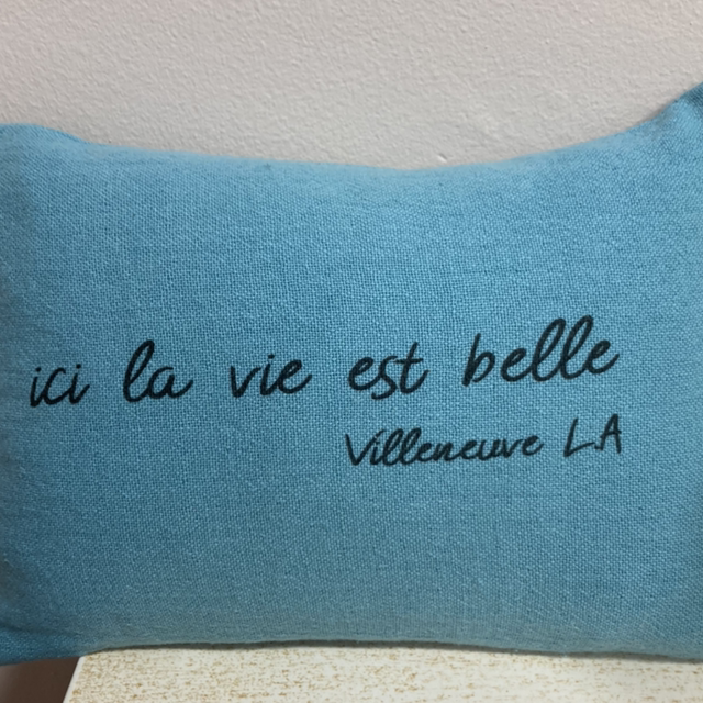 Coussin Lucien : petit modèle VLA 