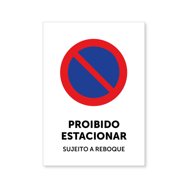 Estacionamento Proibido Reboque
