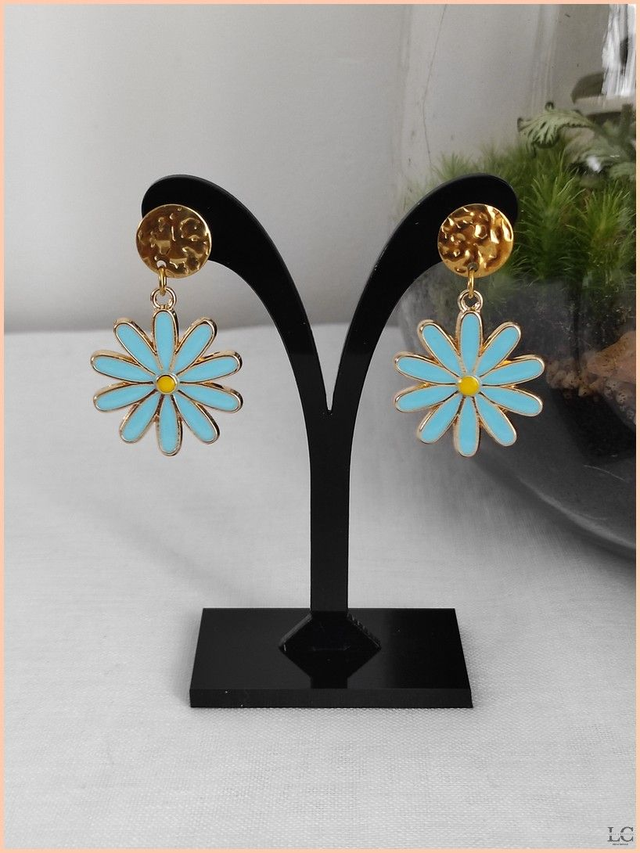 Boucles d&#039;oreilles marguerites 