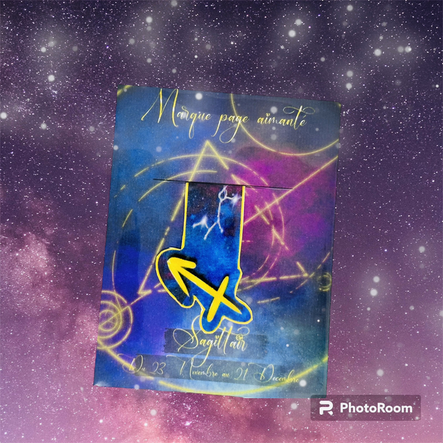 Marque pages magnétique Sagittaire