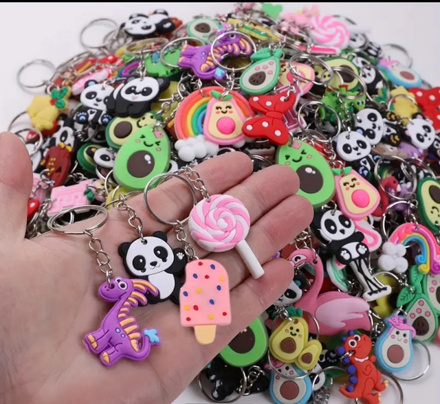 Cartoon Keyrings (various designs)