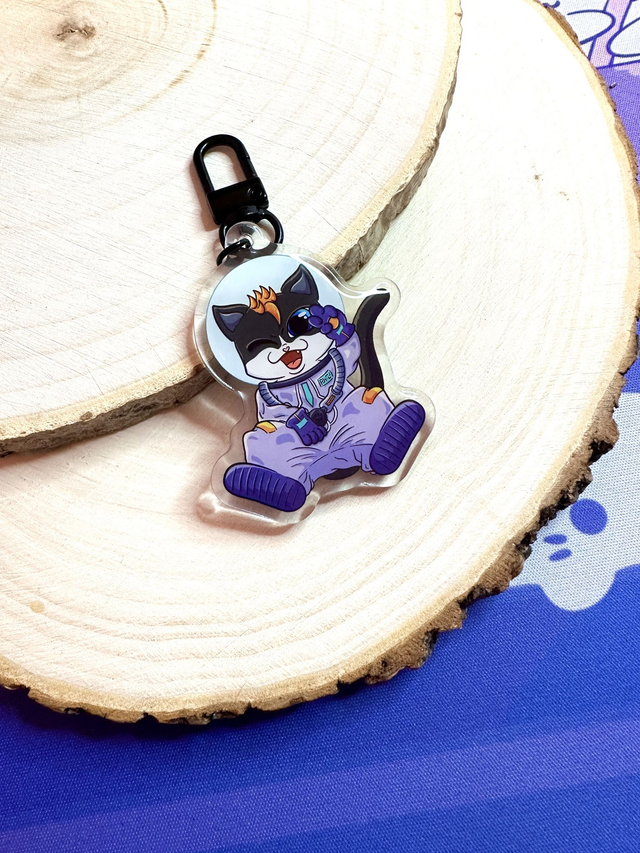 Gato Astronauta • Llaveros
