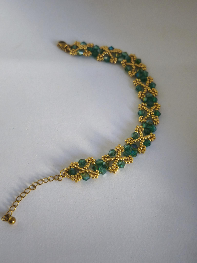 Bracelet Éclat vert