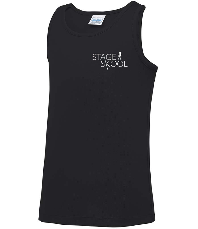 Black Fitness Vest