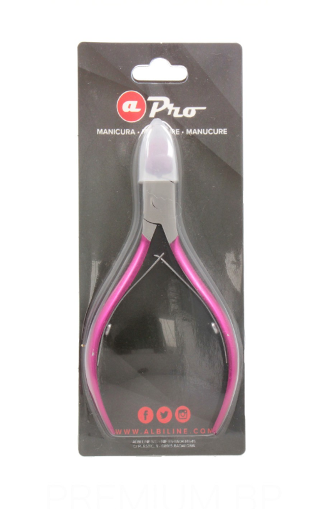 ALBI PRO ALICATE CUTÍCULA COLOR ROSA