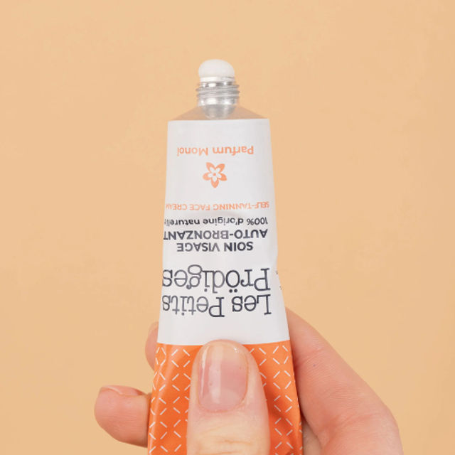 Auto-bronzant visage progressif - Les Petits Prödiges