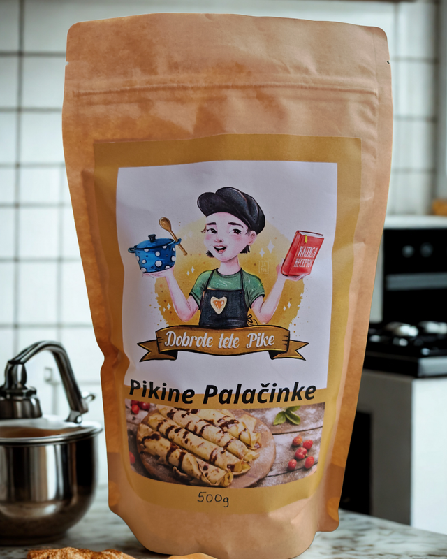 Pikine palačinke – mešanica za palačinke brez dodatkov