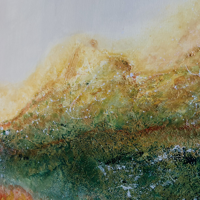 Terra Sauvage - art abstrait contemporain - paysage abstrait - grand format