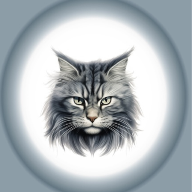 Jersey Panel 40x40cm Katze 