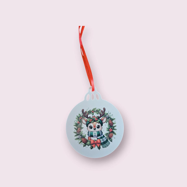 Boule de Noël attache  reine 
