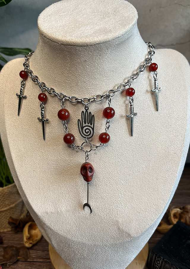 Collier Blood mage (pièce unique)