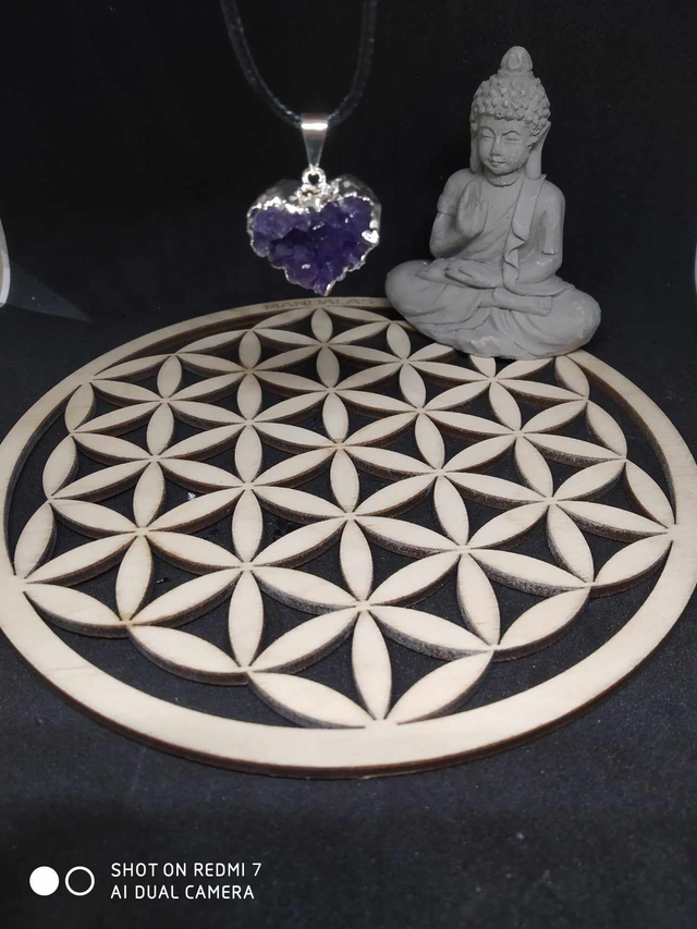 Pendentif cœur brut améthyste 