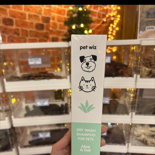  Dry Wash Shampoo For Pets – Soothing &amp; Deodorising -  Aloe &amp; Oat