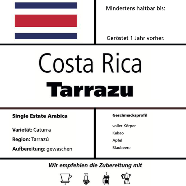 Die Kaffee | Costa Rica Tarrazu