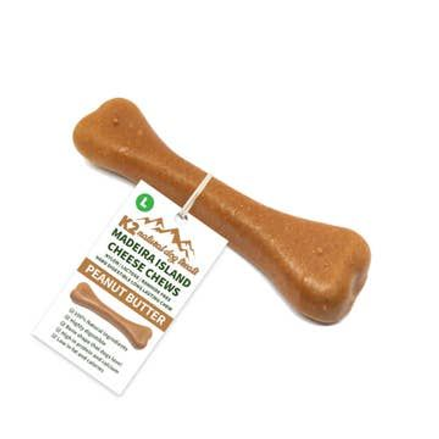 K2 Madeira Island Cheese Chews Peanut Butter 