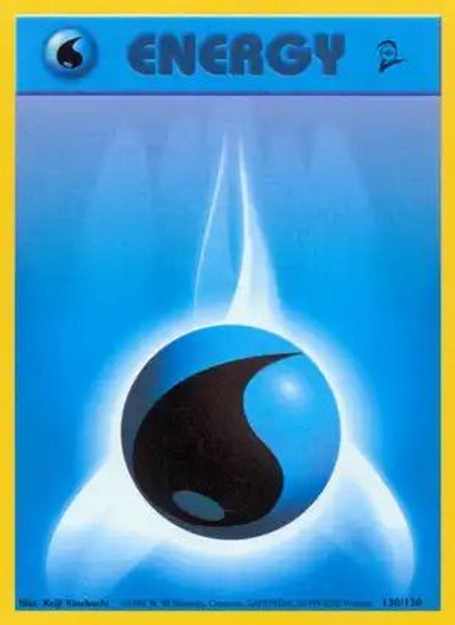 Water Energy - 130/130 (Base Set 2)